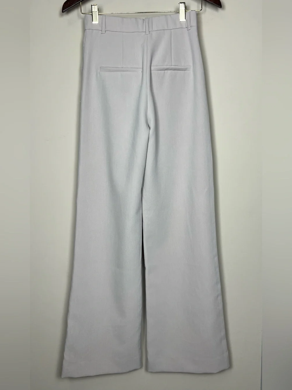 Abercrombie & Fitch Wide-Leg Pants in Light Taupe Size 25/0